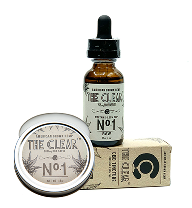 The Clear CBD Salve and Tincture