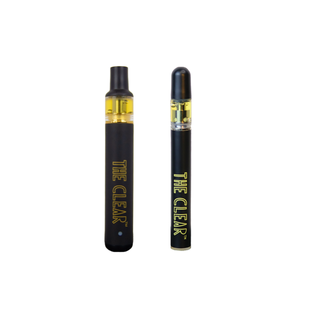 The Clear Elite 350mg and 500mg all-in-one vape pens