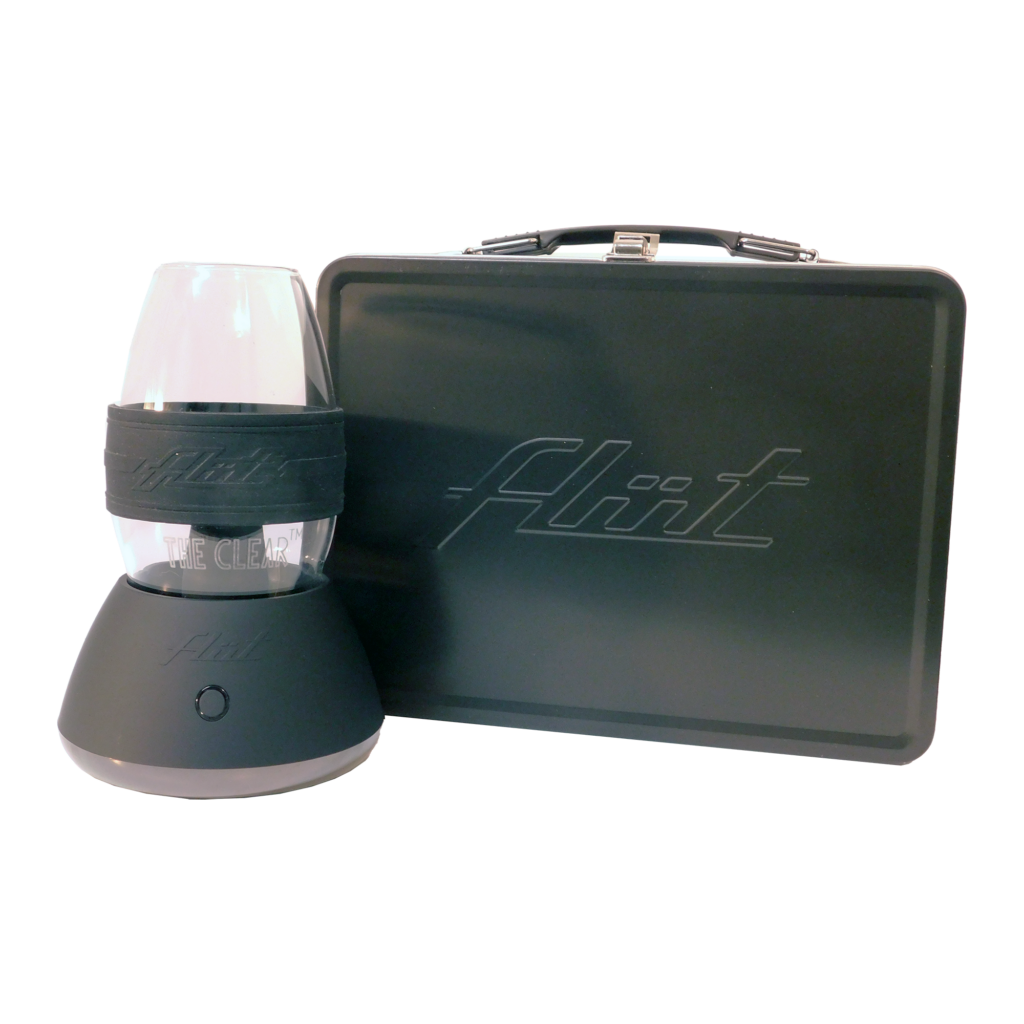 The Clear Flut Vaporizer with Lunchbox
