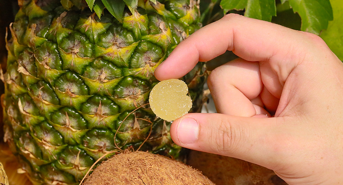 DripCees THC Gummy Pineapple Coconut