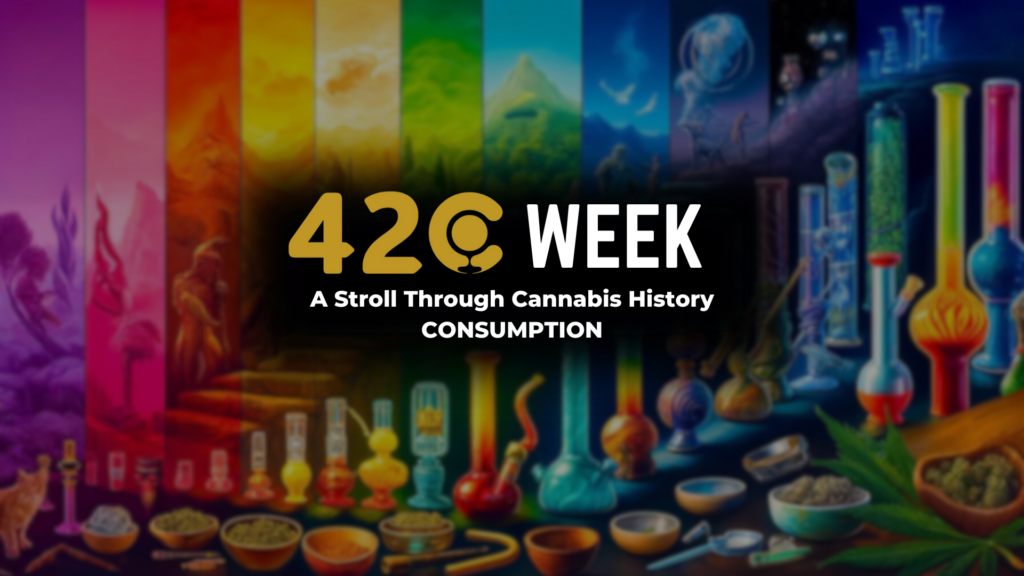 This history of cannabis consumption methods