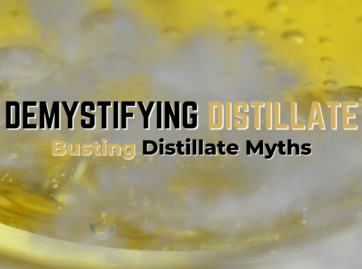 Busting common myths about cannabis distillates, is distillate hotdog water?