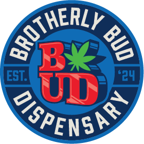Brotherly Bud logo - cannabis dispensary in Mount Ephraim, New Jersey