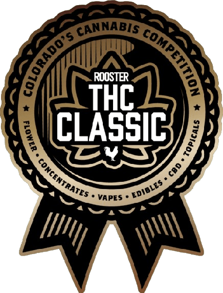 Rooster THC Classic Colorado 2026 award badge