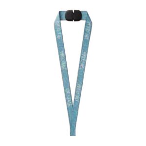 Teal The Clear EFX break-away lanyard