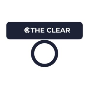 The Clear navy 8mm silicone sleeve